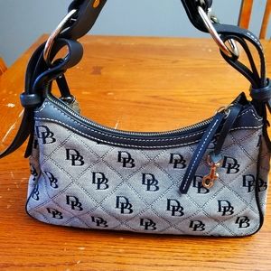 Dooney & Bourke signature shoulder bag